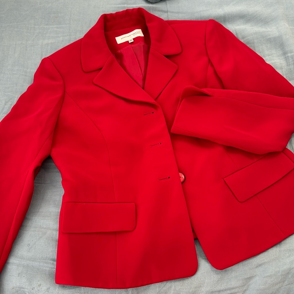 Jones New York red blazer
